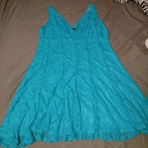 Blue Lace Dress